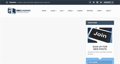 Desktop Screenshot of greglhamon.com